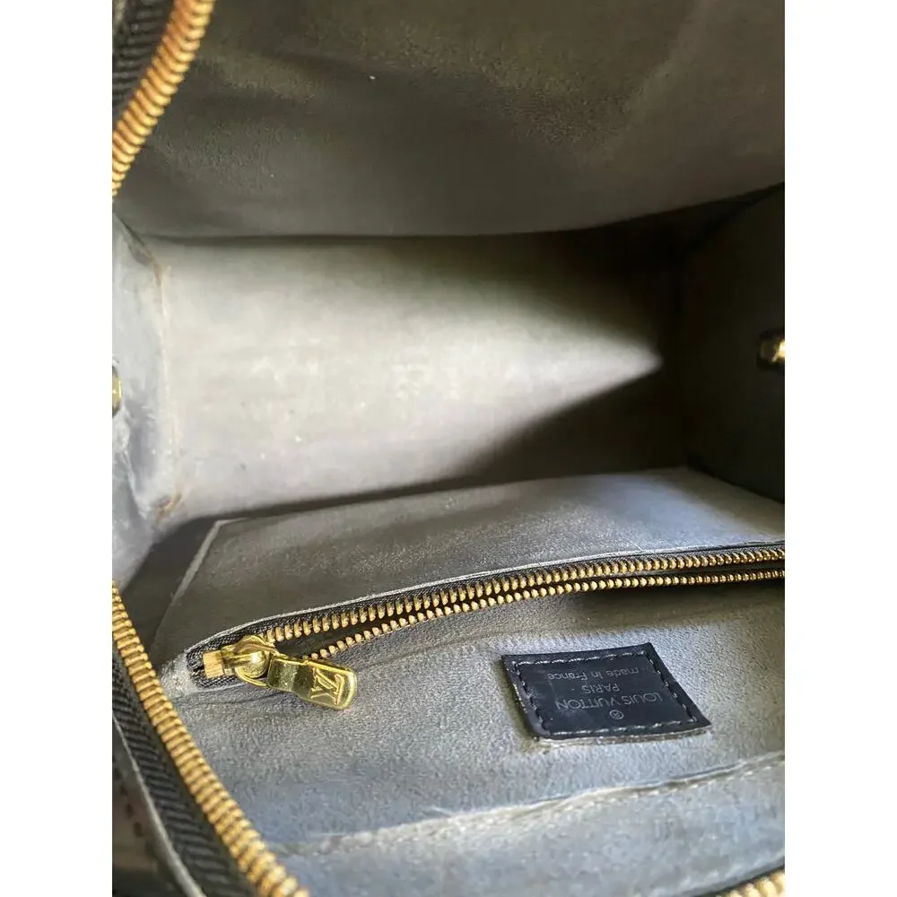 Louis Vuitton Pont Neuf Black Noir Epi Leather Handbag Purse Vintage Luxury Bag - Picture 11 of 16